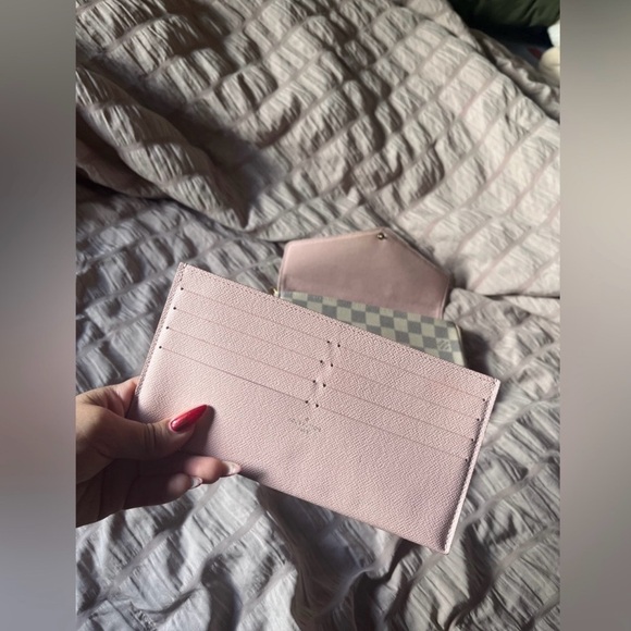 LV Damier Azur Felicie Crossbody Pouchette - Picture 7 of 10